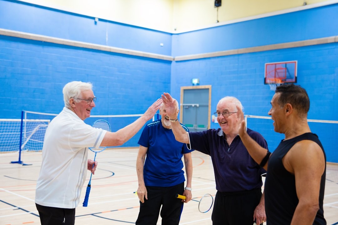 elderly group activity