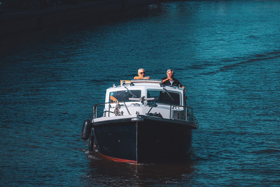 seniors on boat trip